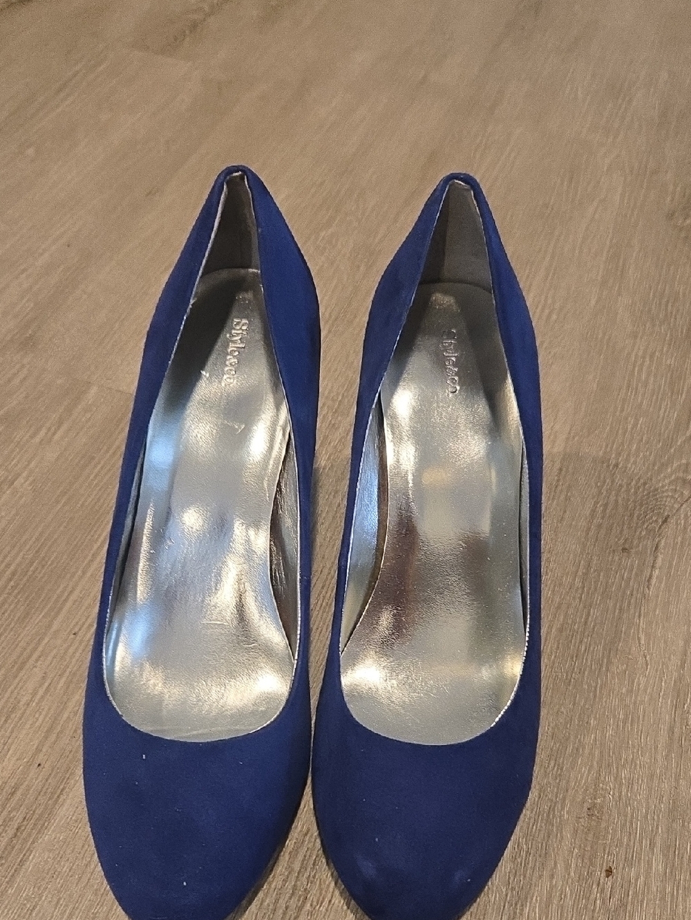 Style & Co. Royal Blue Suede Pointed-Toe Pumps